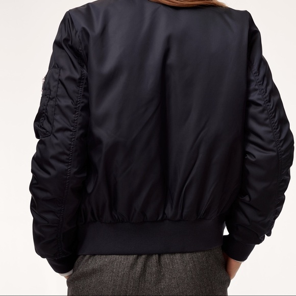 GOLDEN by Tna black Bomber Jacket Size XS - Picture 6 of 10